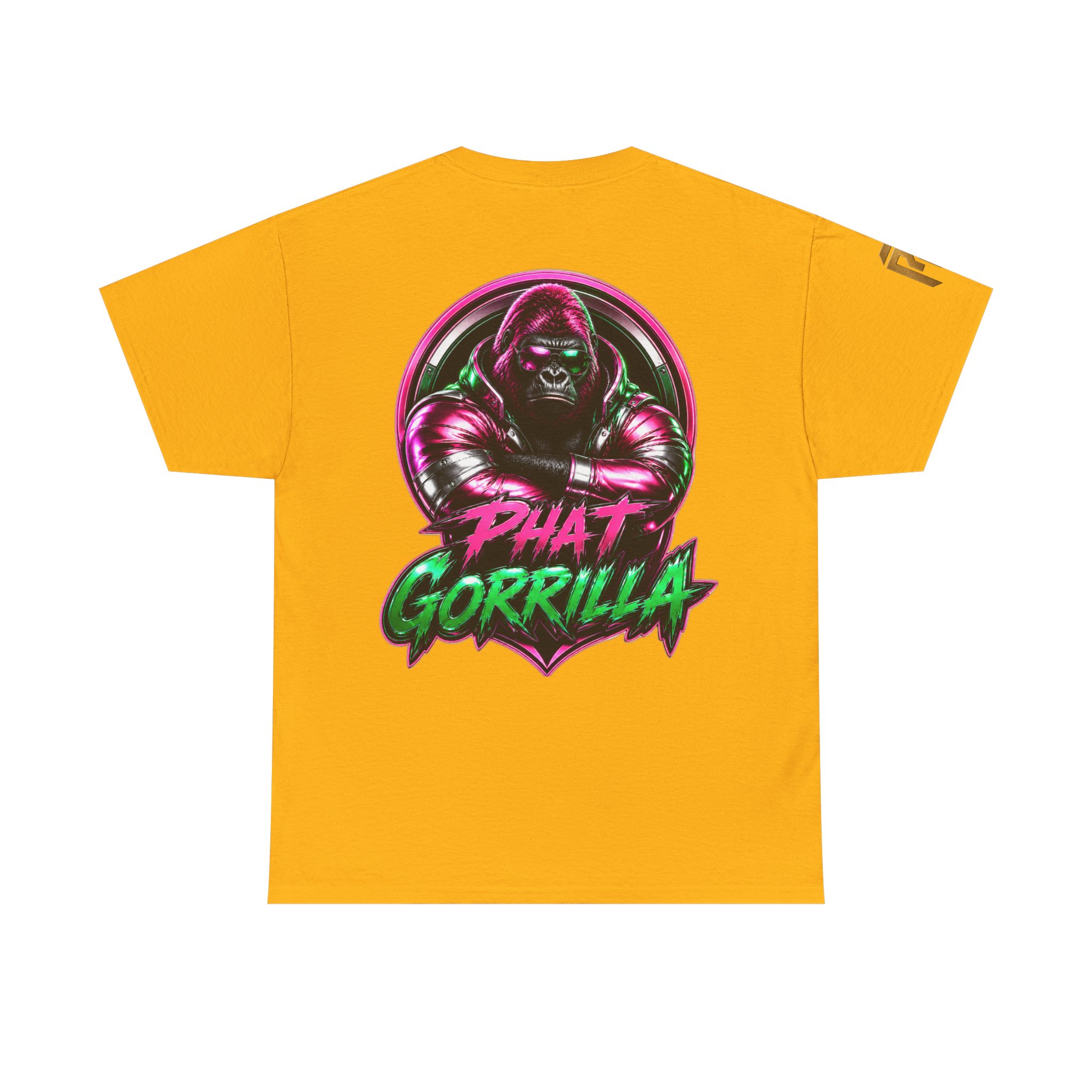 Phat Gorrilla Graphic Tee — Neon Gorilla Logo Streetwear T-Shirt - Image 18
