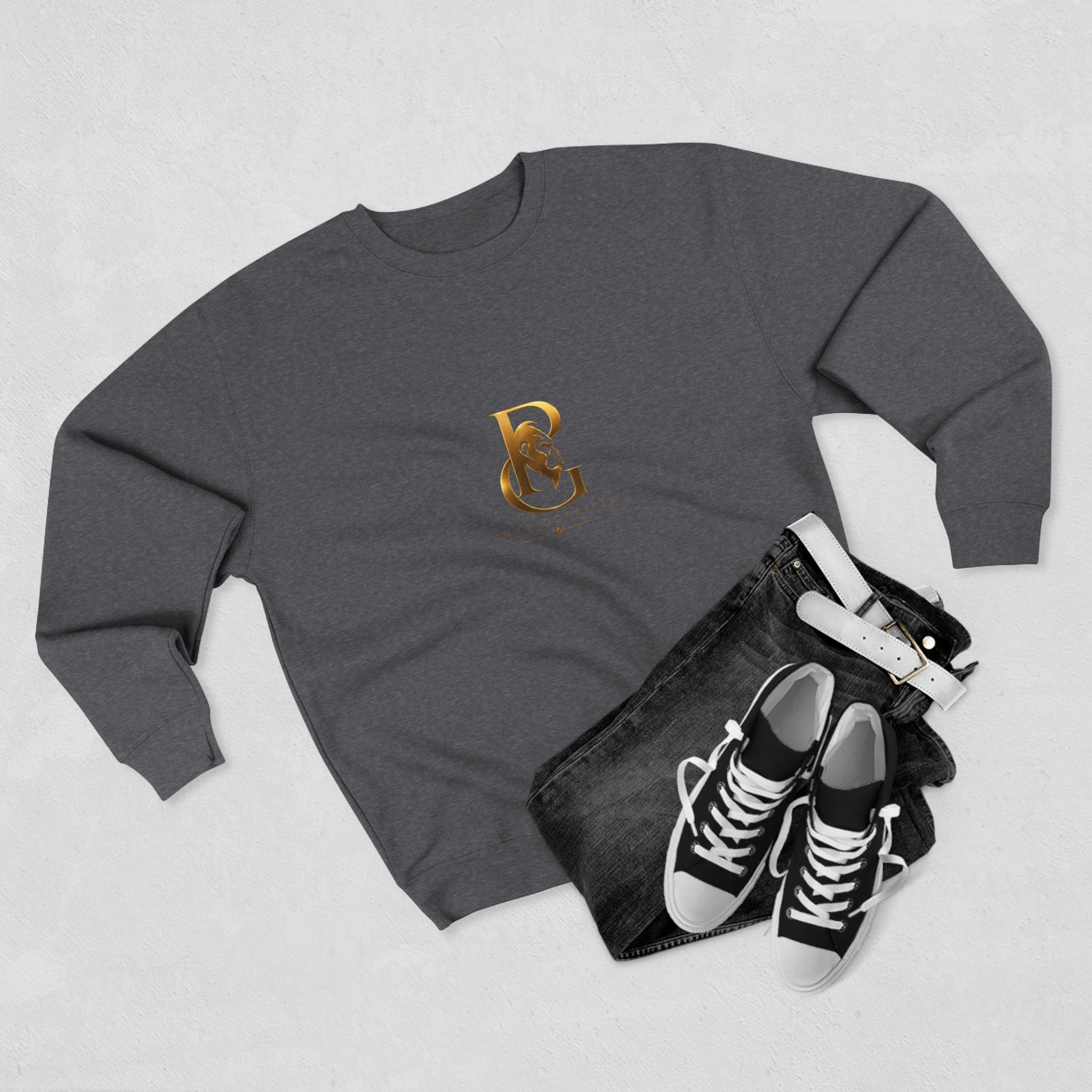 Phat Gorrilla Elite Sand Monogram Sweatshirt - Image 3