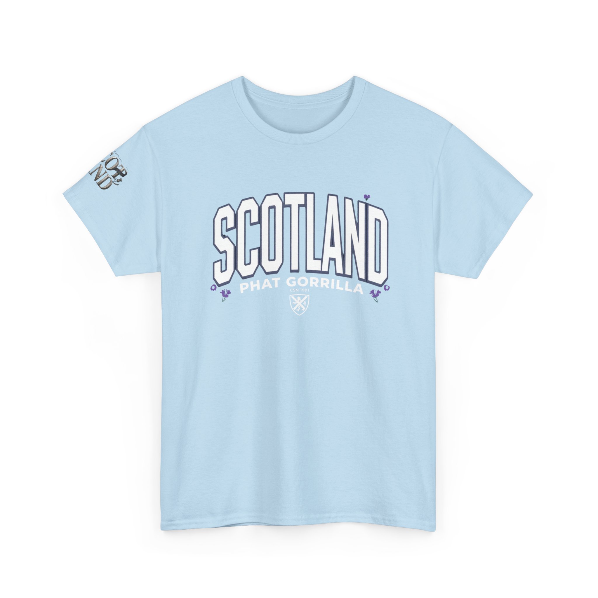 Scotland Phat Gorrilla World Cup Tee - Gildan 5000 - Image 19