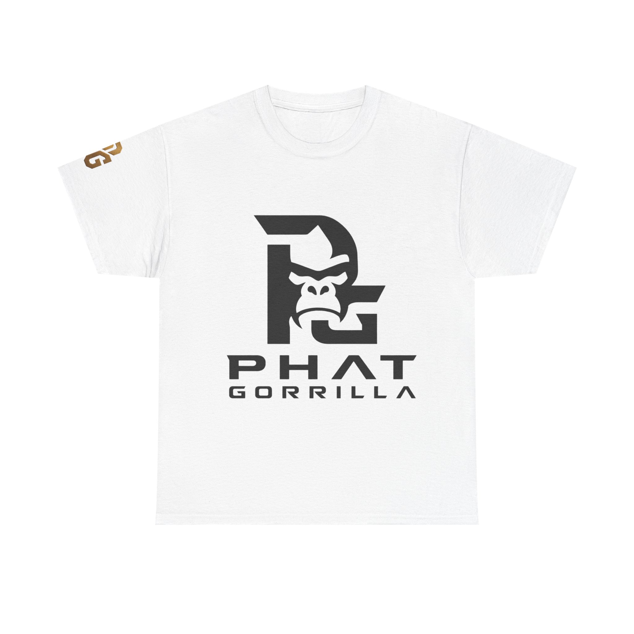 Phat Gorrilla Graphic Tee — Neon Gorilla Logo Streetwear T-Shirt