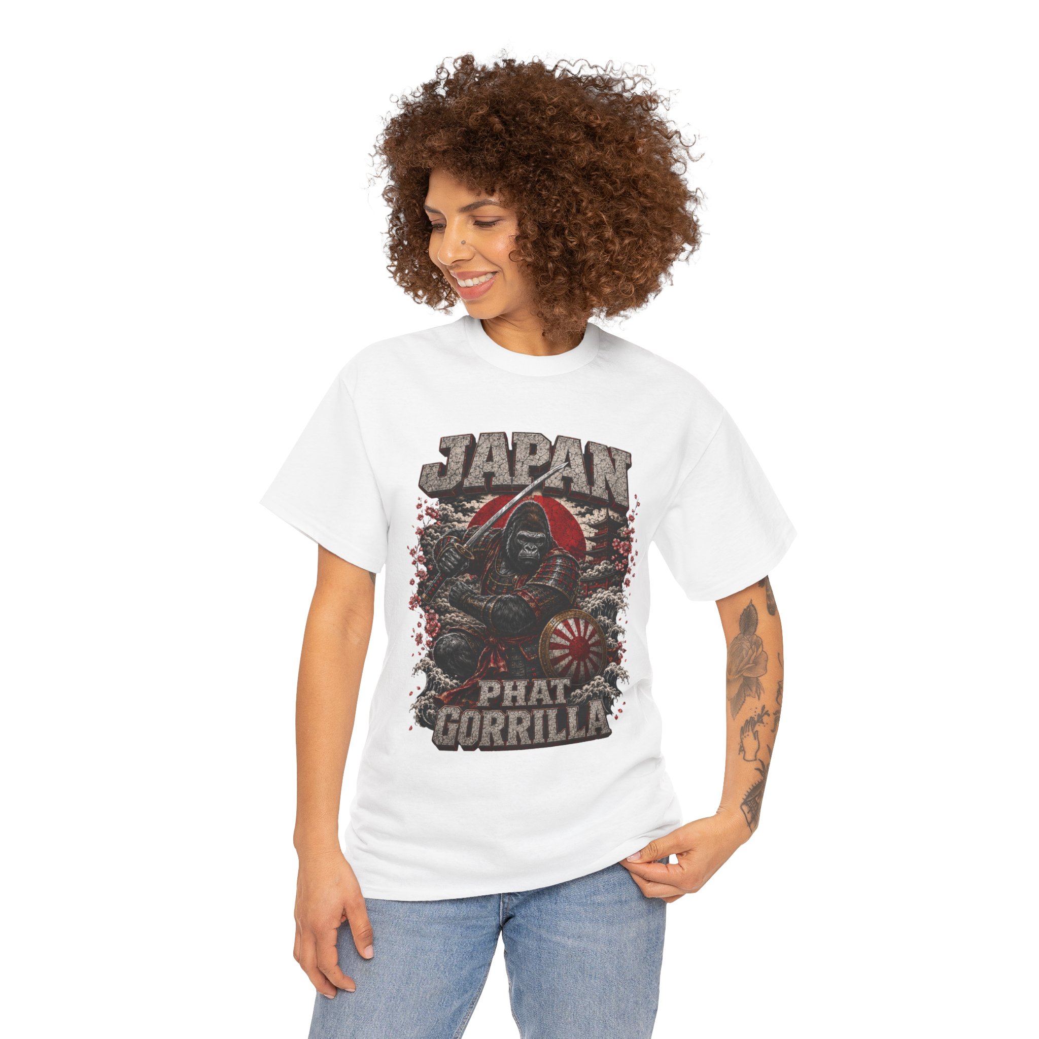 Japan Phat Gorilla Graphic Tee - Image 11