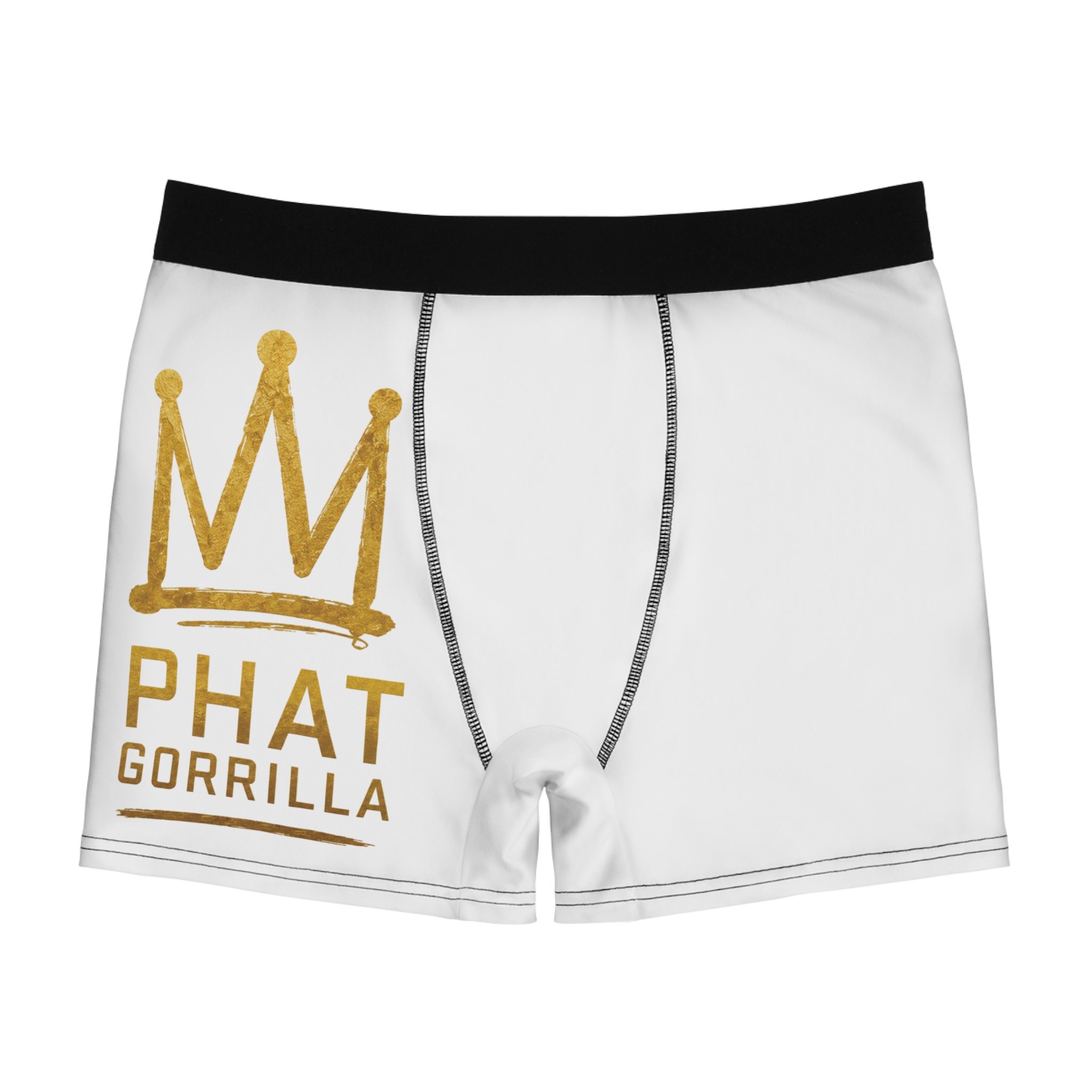 Phat Gorrilla Elite Black Gold Boxer Briefs