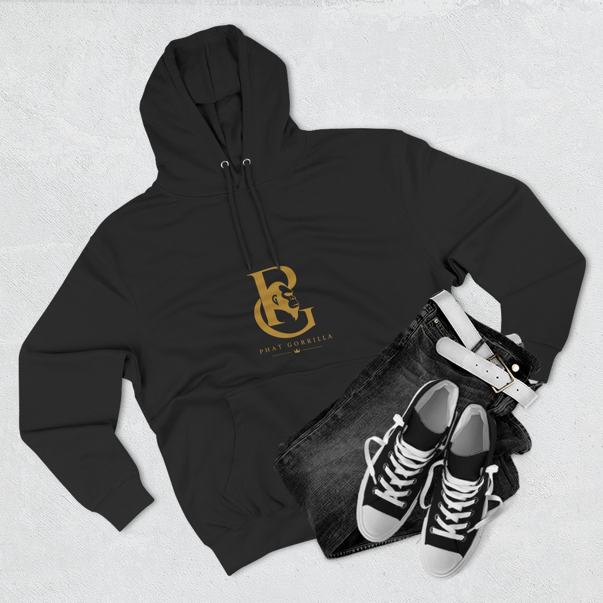 Phat Gorrilla Elite Forest Gold Hoodie - Image 7