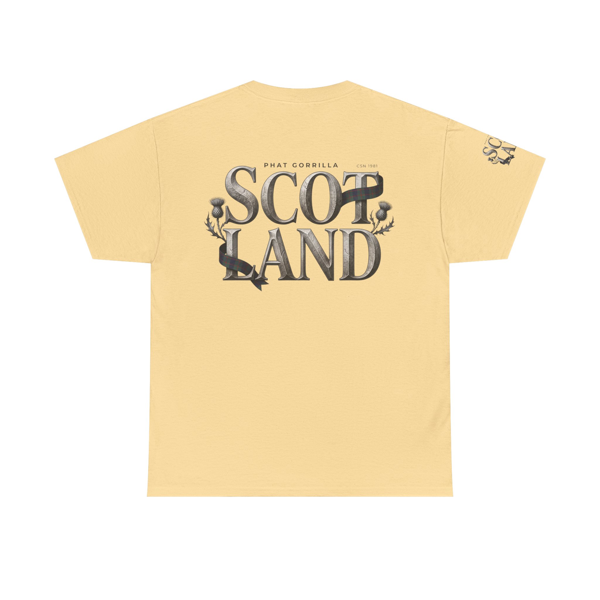 Scotland Phat Gorrilla World Cup Tee - Gildan 5000 - Image 10