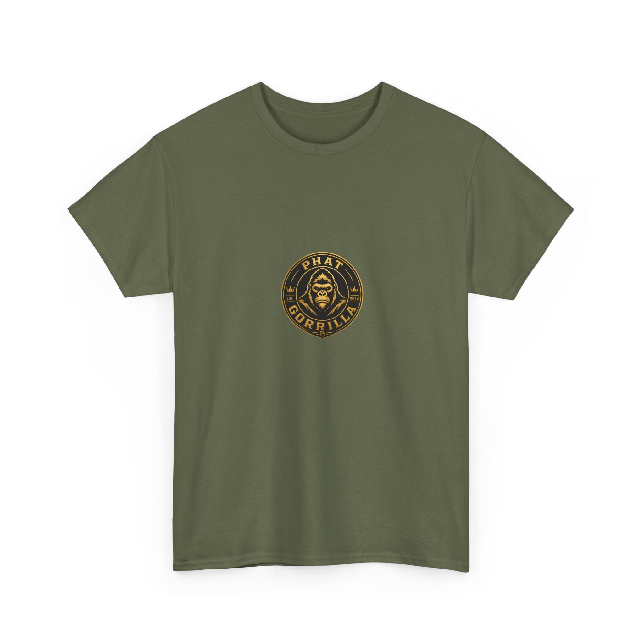 Phat Gorrilla Elite Olive Badge Tee - Image 19