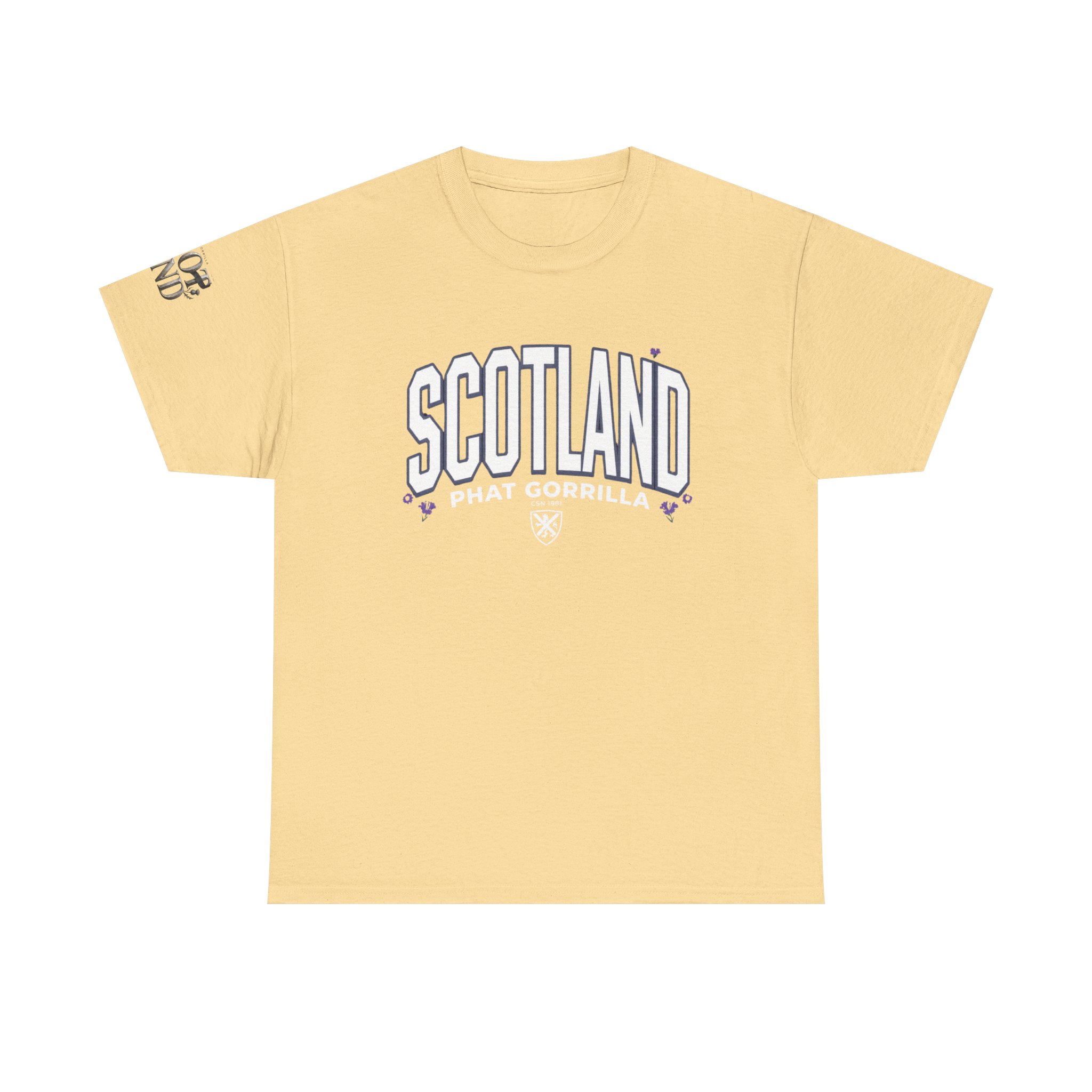Scotland Phat Gorrilla World Cup Tee - Gildan 5000 - Image 9