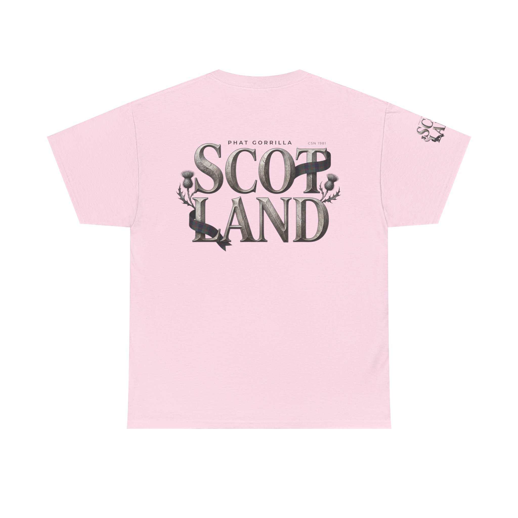 Scotland Phat Gorrilla World Cup Tee - Gildan 5000 - Image 22