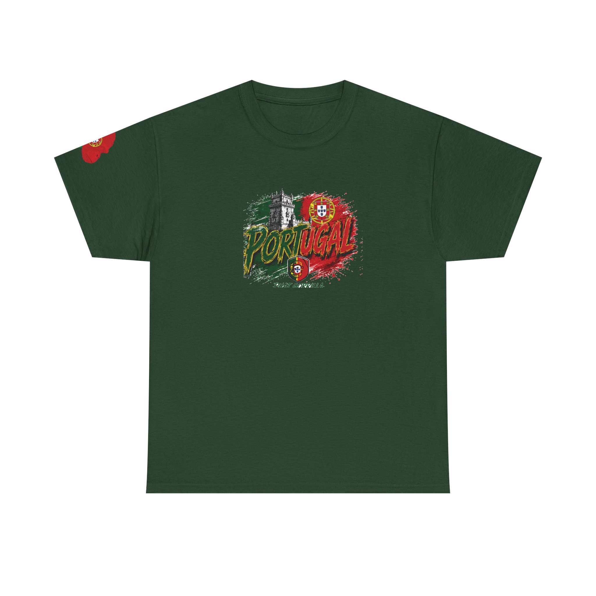 Portugal Phat Gorrilla World Cup Tee - Gildan 5000 - Image 9