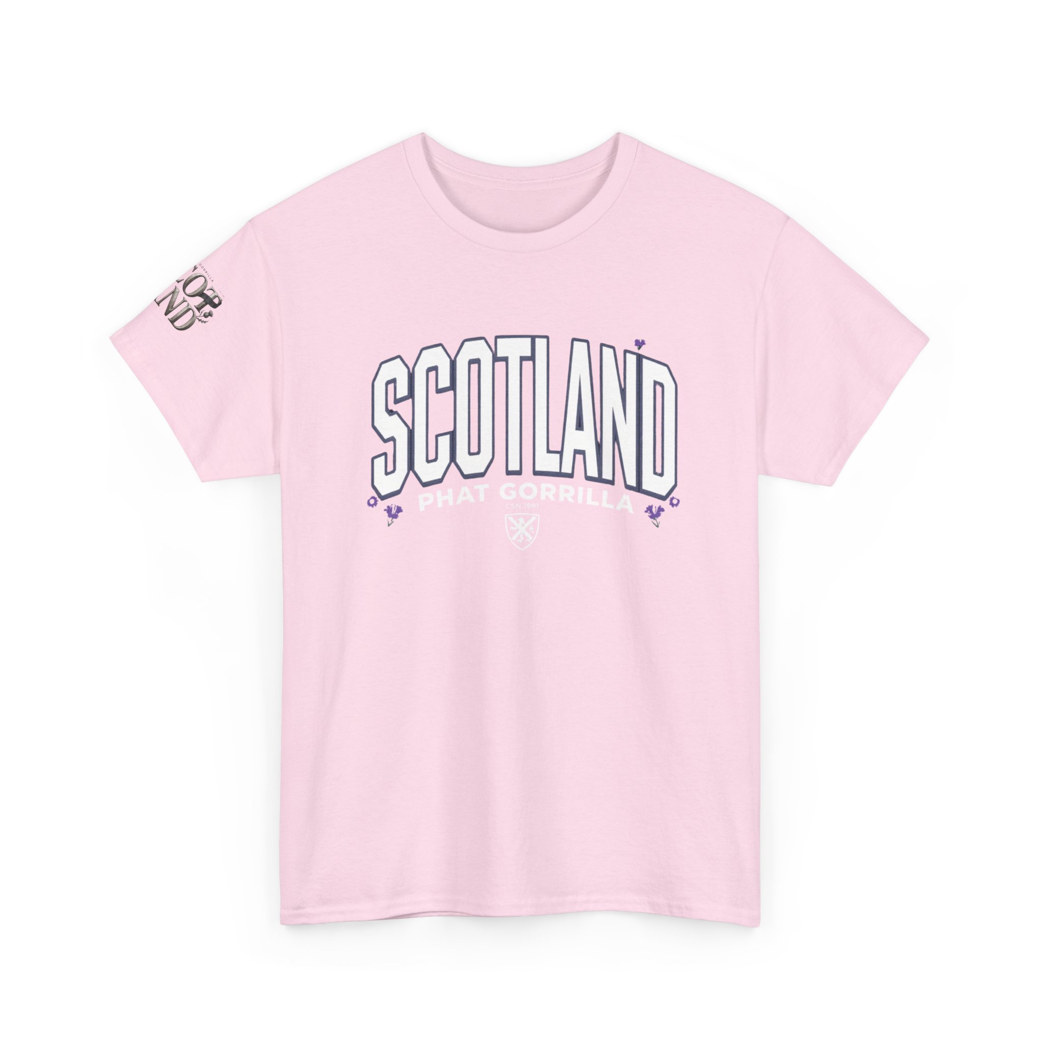Scotland Phat Gorrilla World Cup Tee - Gildan 5000 - Image 23