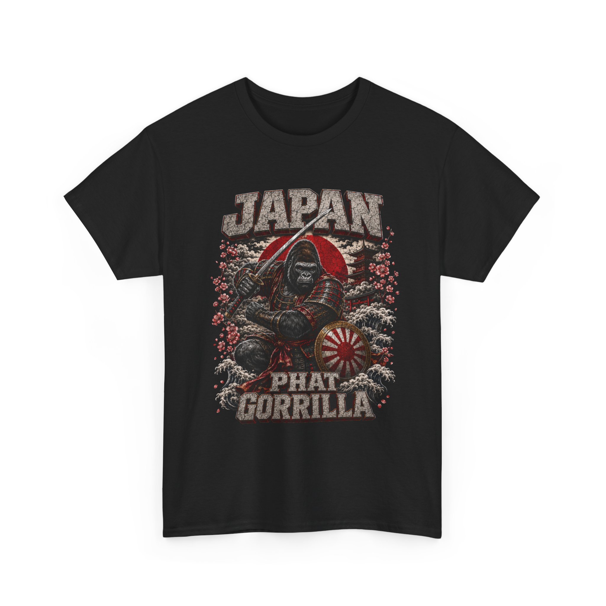 Japan Phat Gorilla Graphic Tee - Image 4