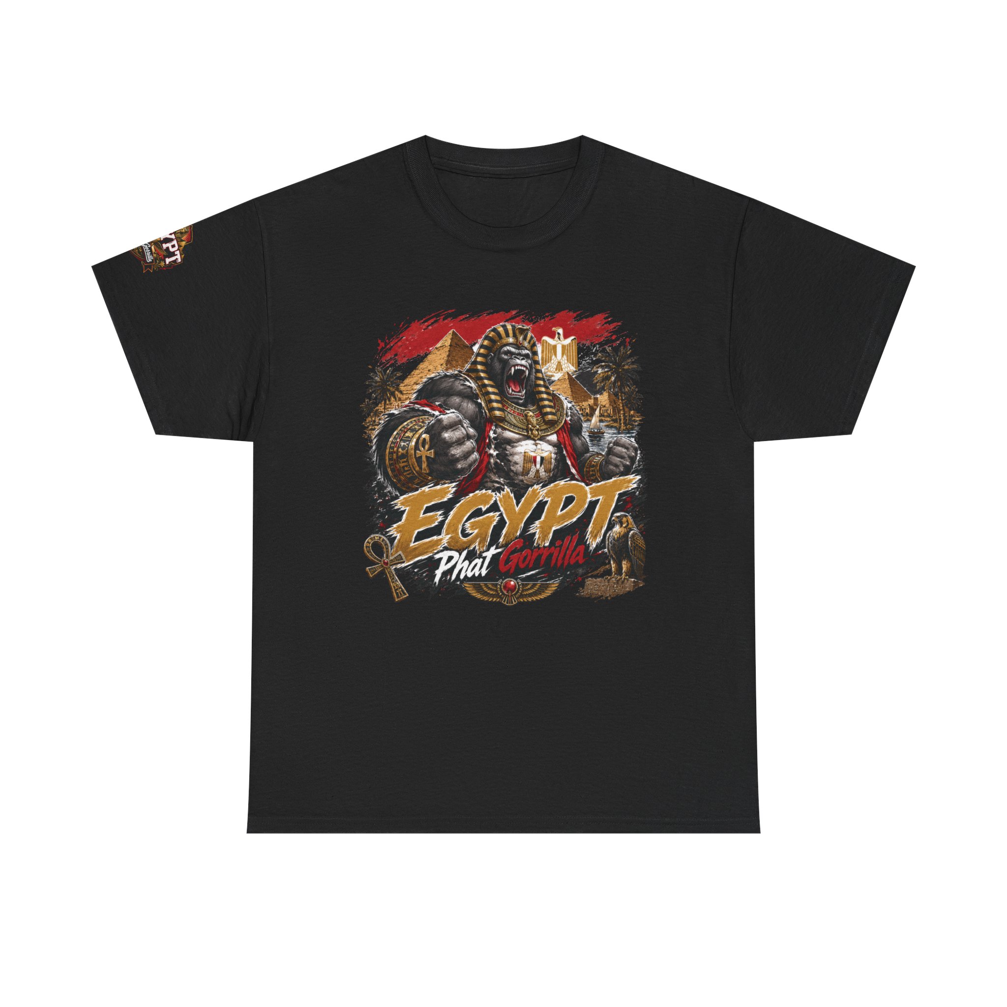 Egypt Phat Gorrilla World Cup Tee - Gildan 5000 - Image 5