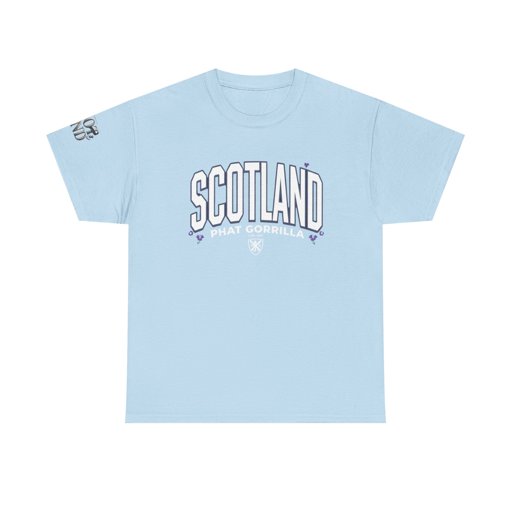 Scotland Phat Gorrilla World Cup Tee - Gildan 5000 - Image 17