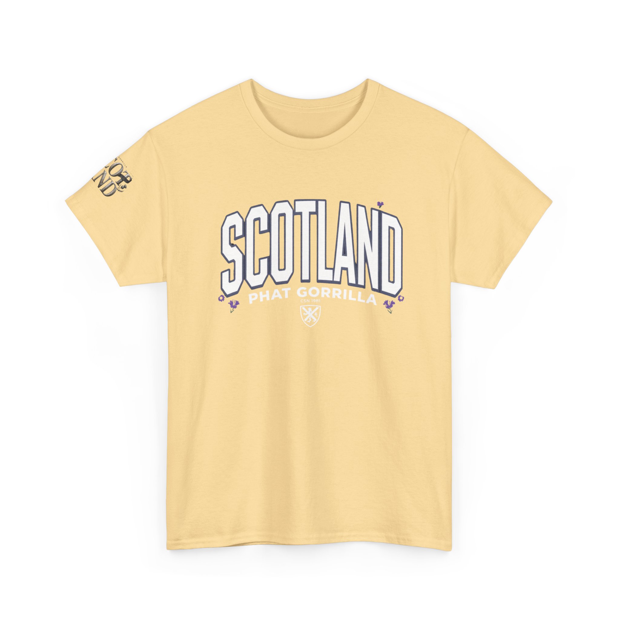 Scotland Phat Gorrilla World Cup Tee - Gildan 5000 - Image 11