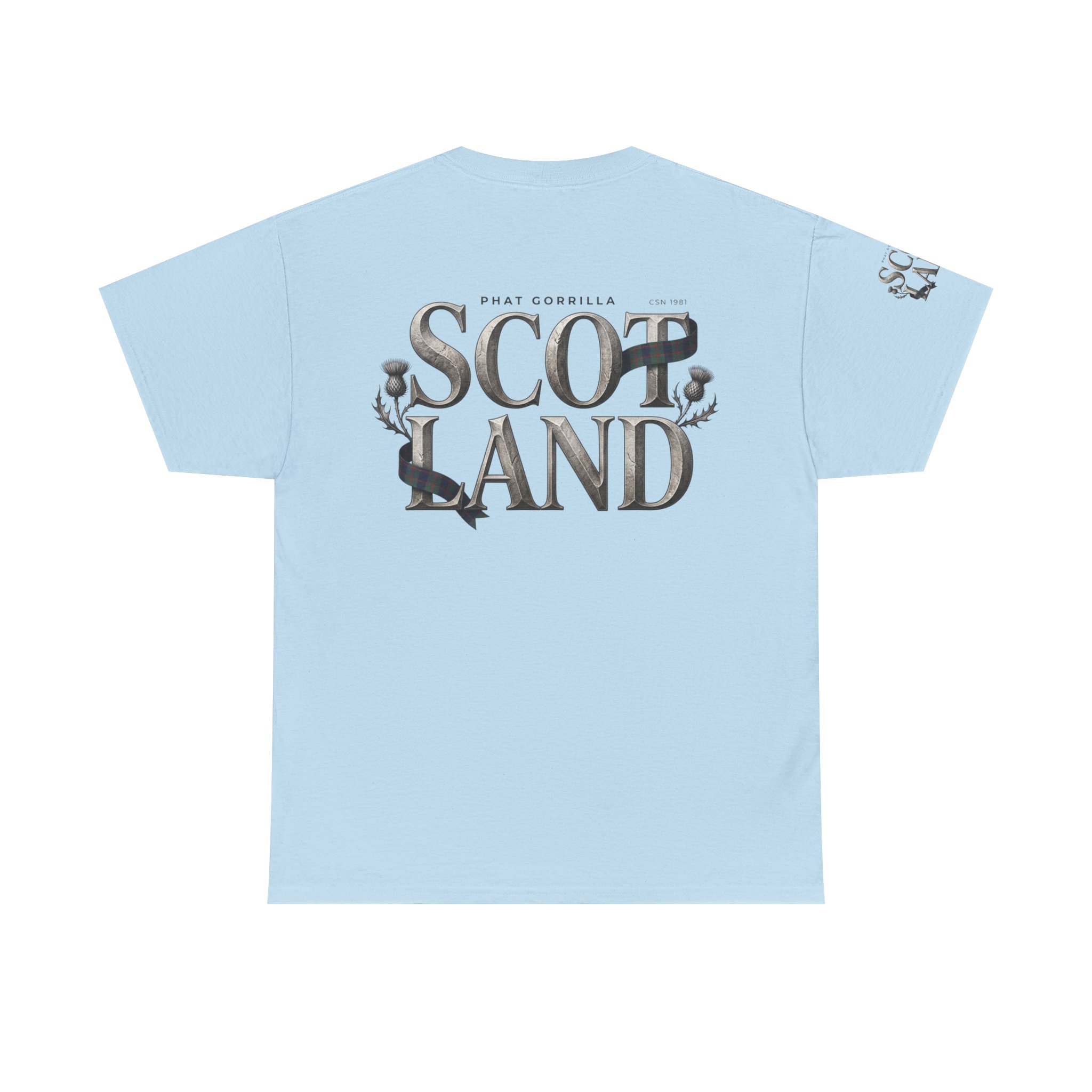 Scotland Phat Gorrilla World Cup Tee - Gildan 5000 - Image 18
