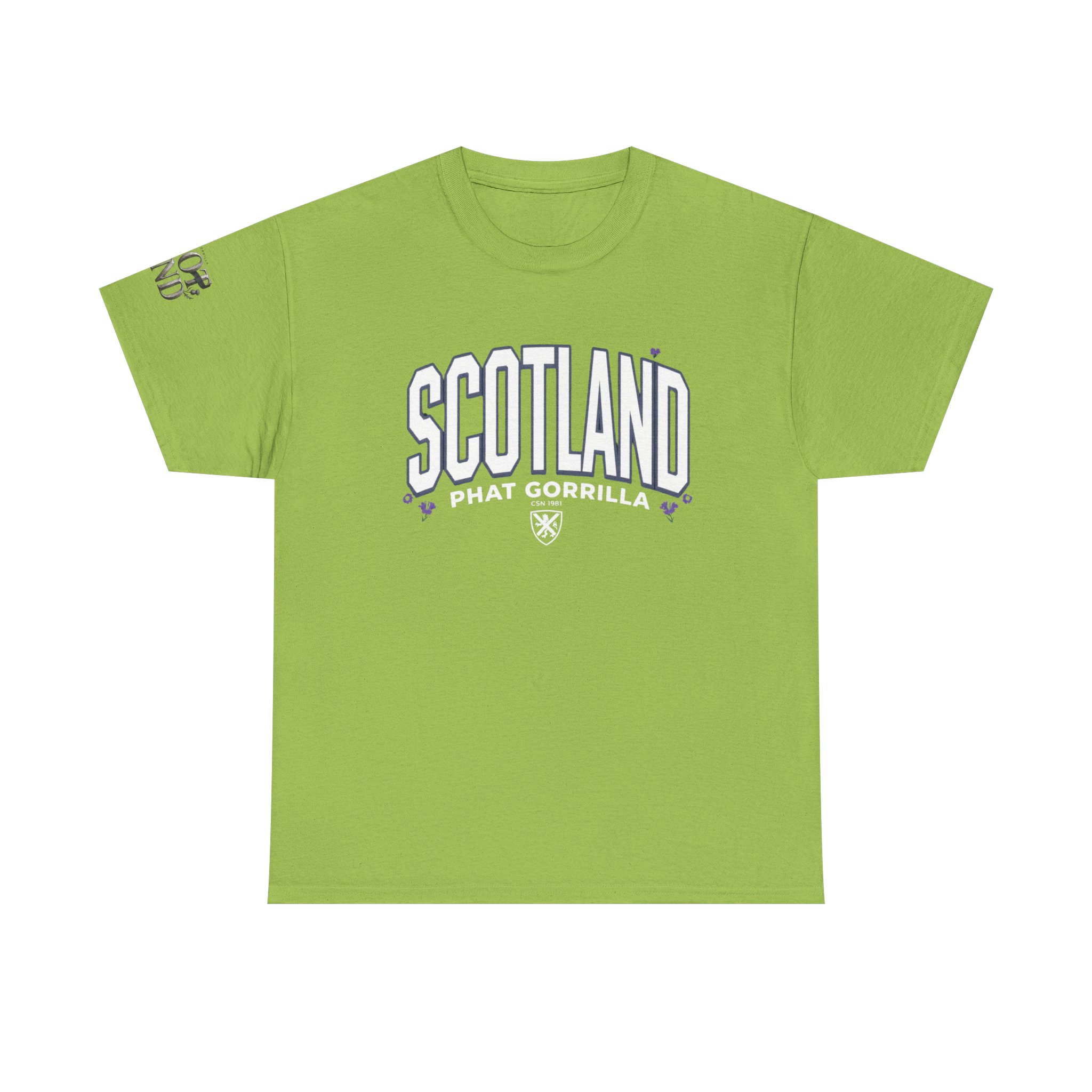 Scotland Phat Gorrilla World Cup Tee - Gildan 5000 - Image 13