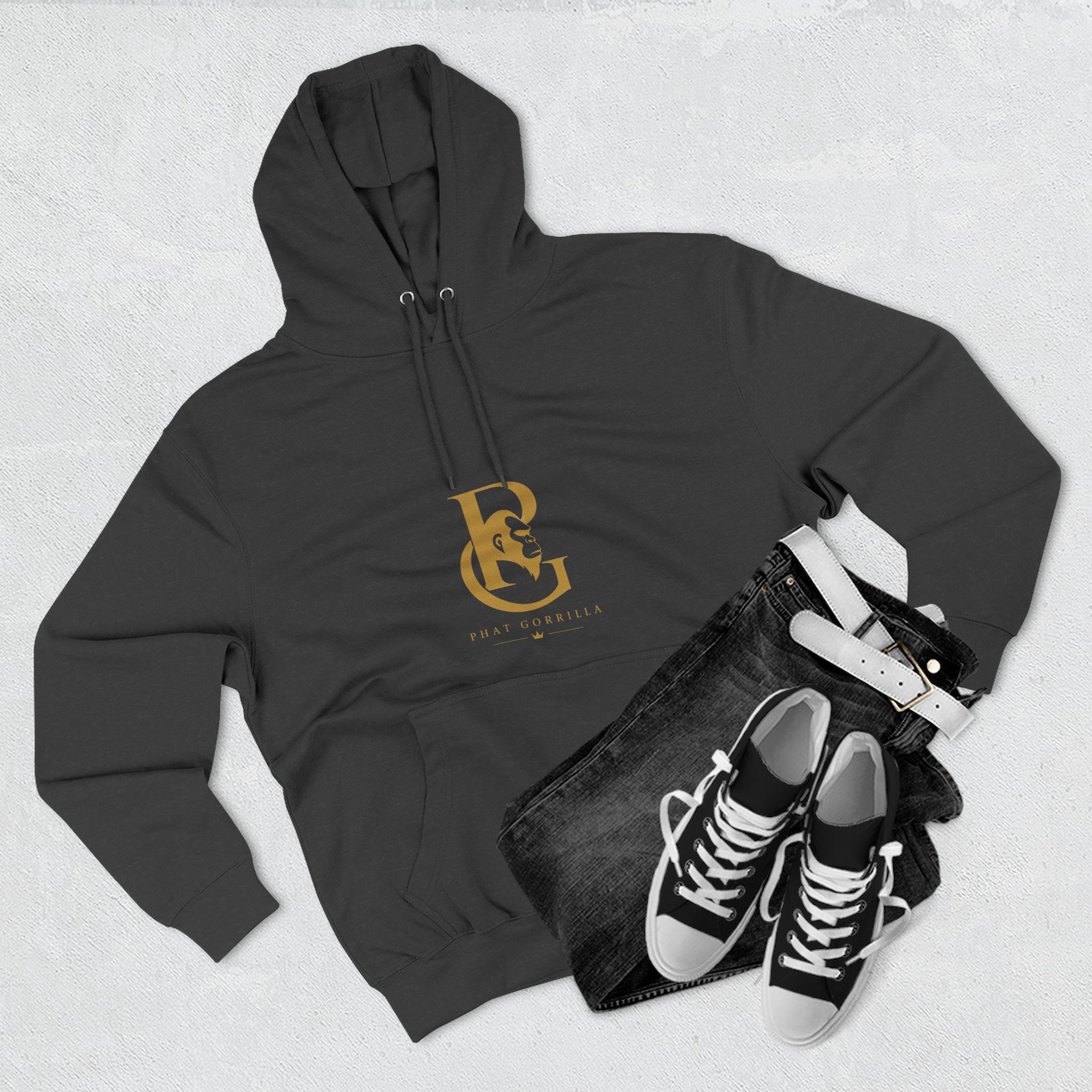 Phat Gorrilla Elite Forest Gold Hoodie - Image 3