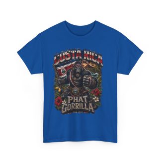 Costa Rica Phat Gorilla T-Shirt - Tropical Retro Ape Graphic Tee