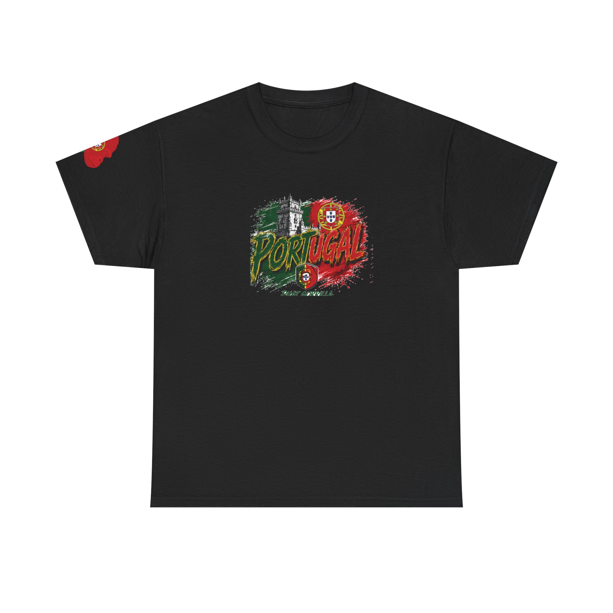Portugal Phat Gorrilla World Cup Tee - Gildan 5000 - Image 5