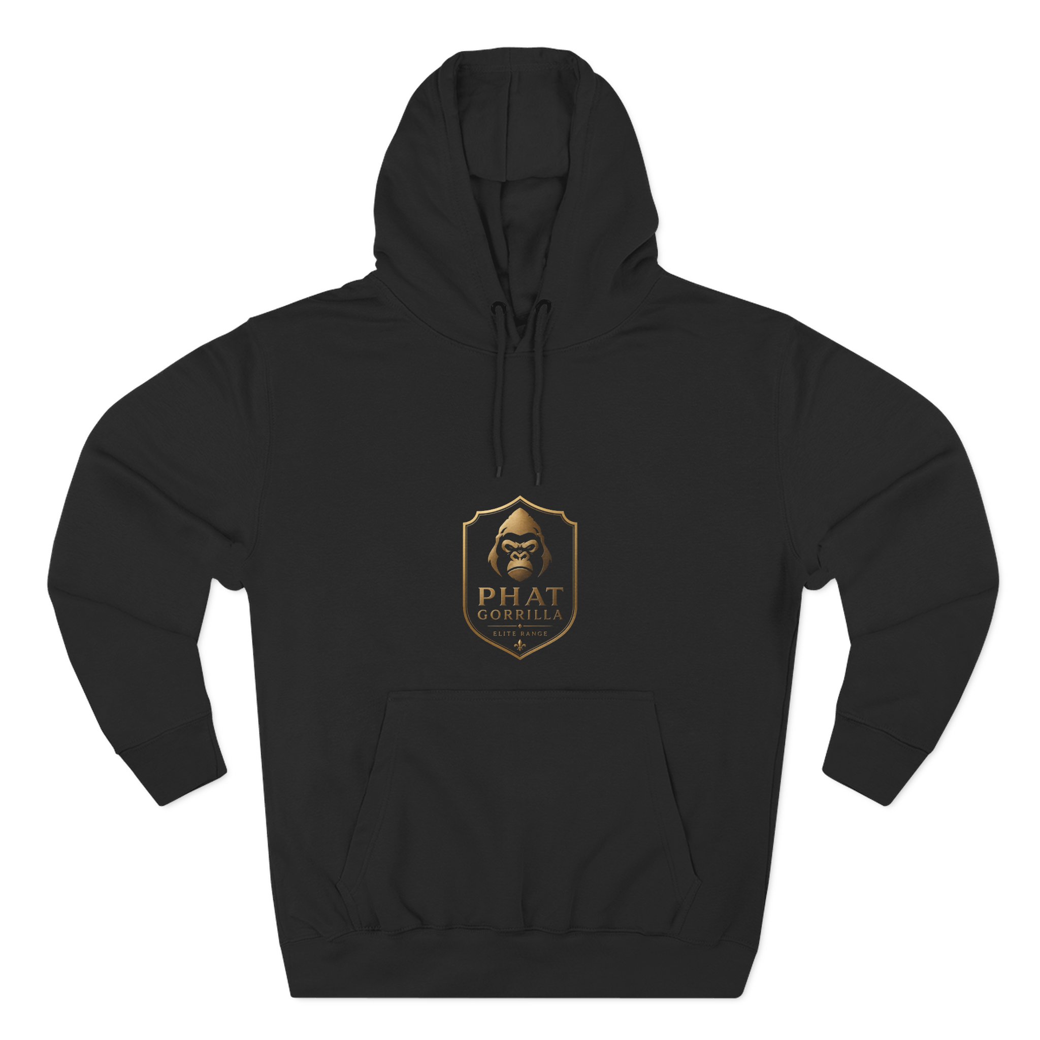 Phat Gorrilla Elite Black Shield Hoodie - Image 5