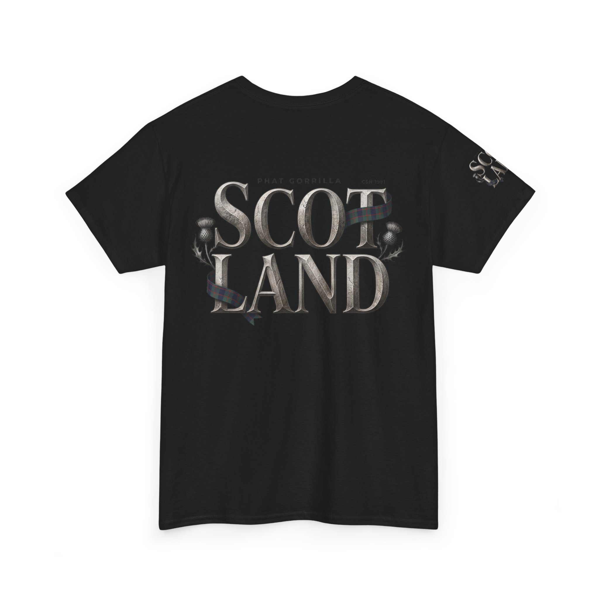 Scotland Phat Gorrilla World Cup Tee - Gildan 5000 - Image 4