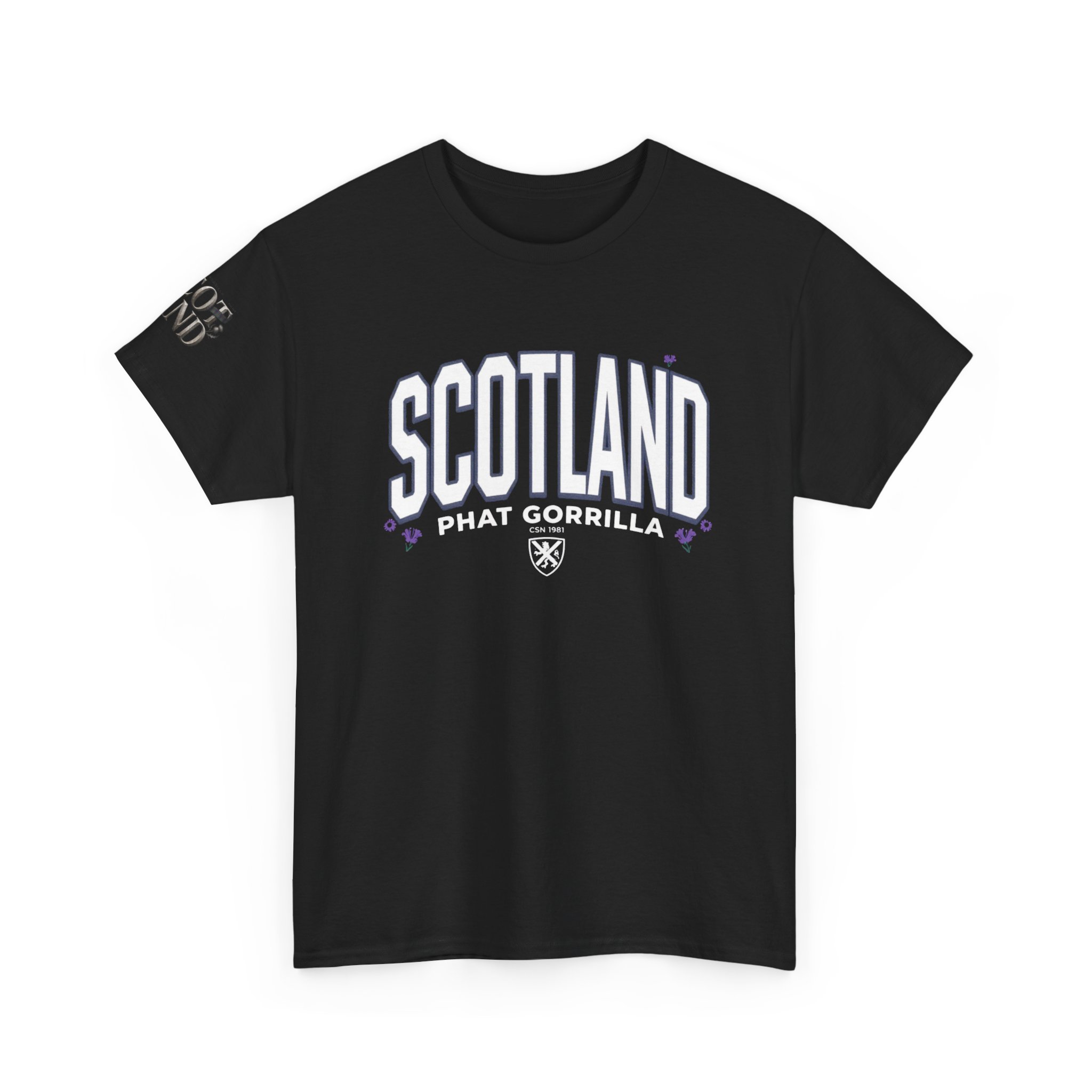 Scotland Phat Gorrilla World Cup Tee - Gildan 5000 - Image 3