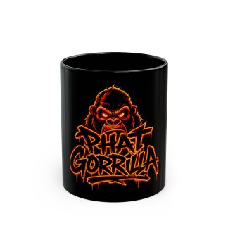 Phat Gorrilla Elite Black Coffee Mug