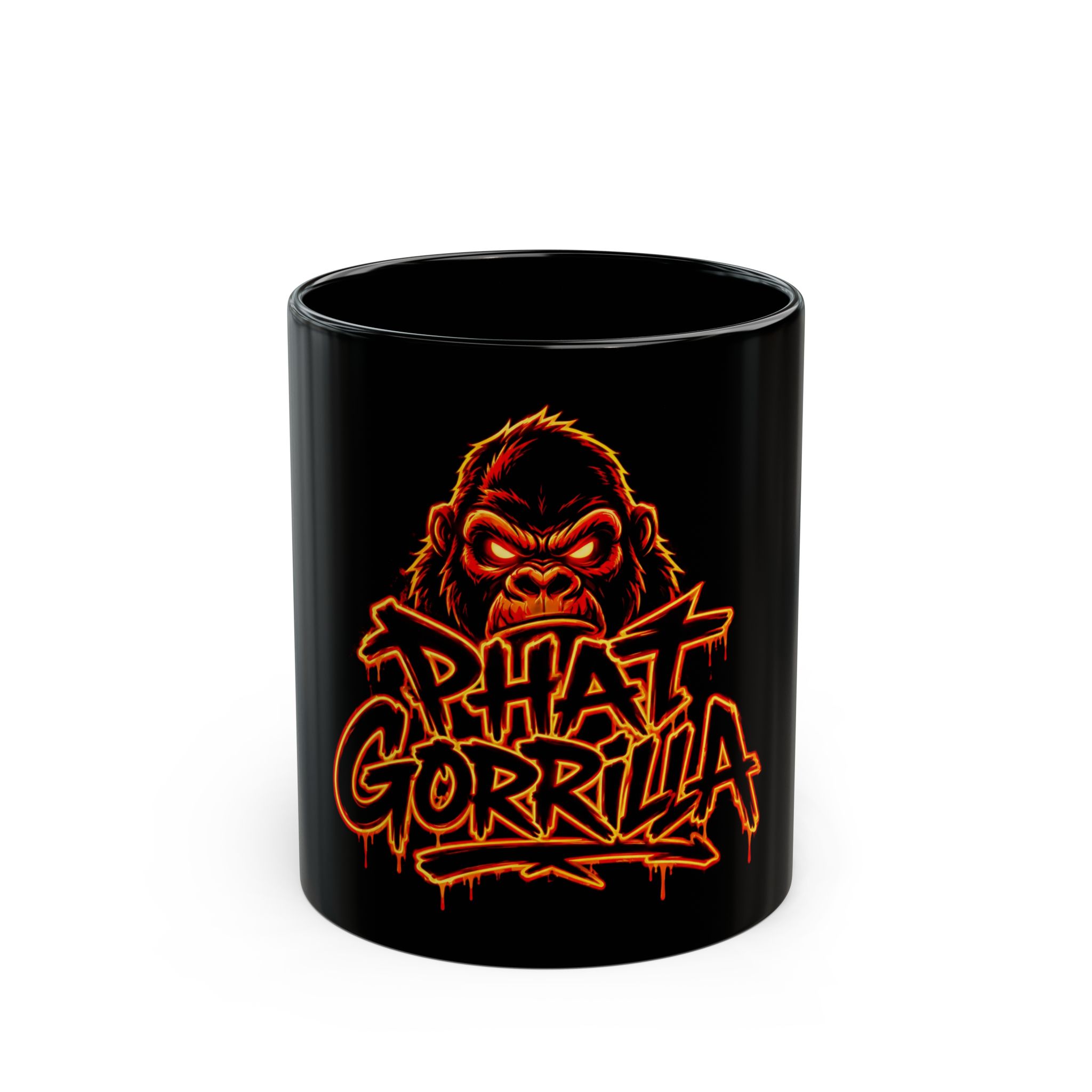 Phat Gorrilla Elite Black Coffee Mug