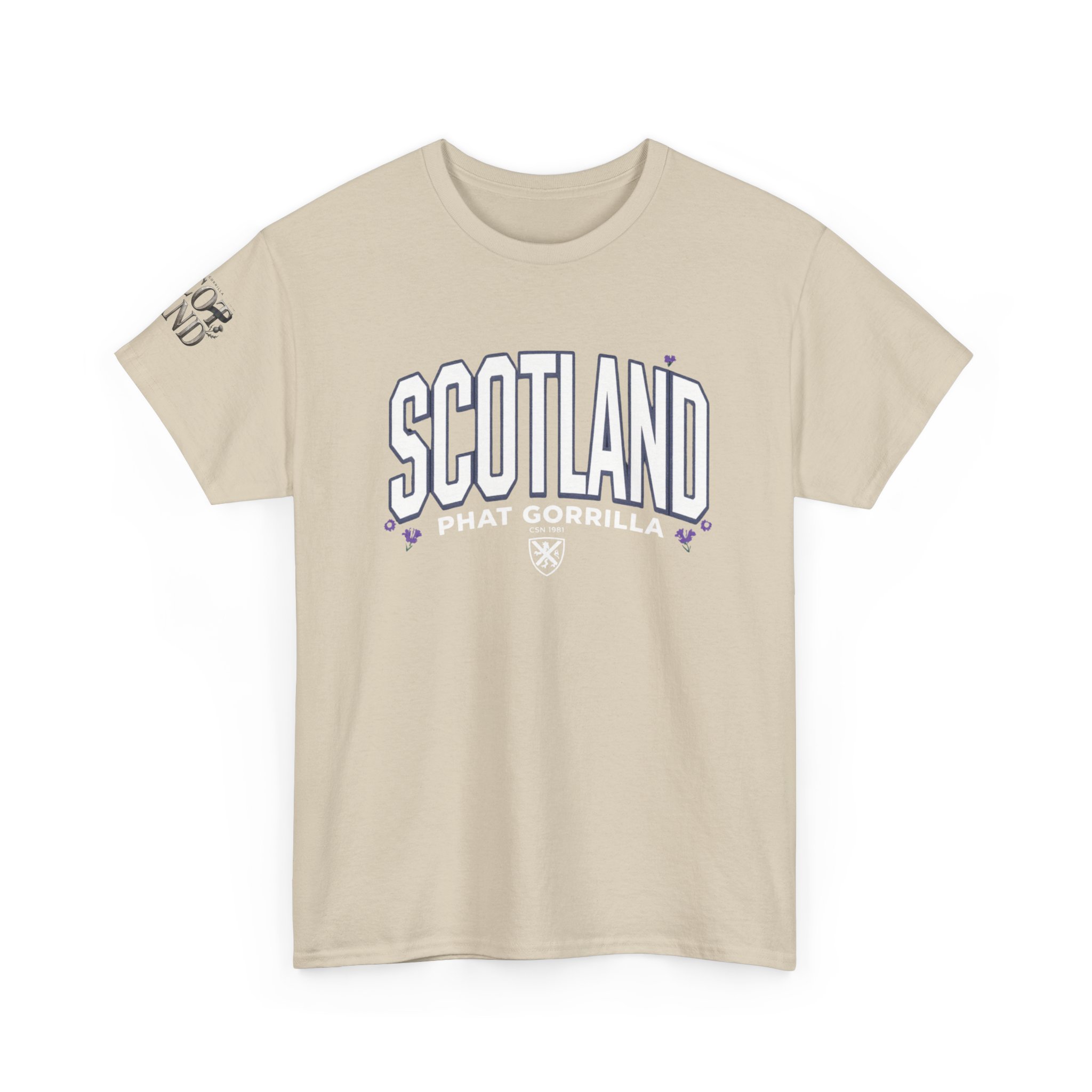 Scotland Phat Gorrilla World Cup Tee - Gildan 5000 - Image 7