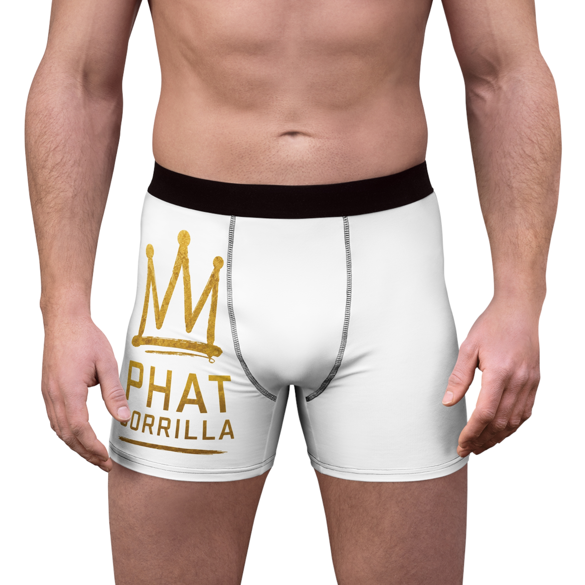 Phat Gorrilla Elite Black Gold Boxer Briefs - Image 3