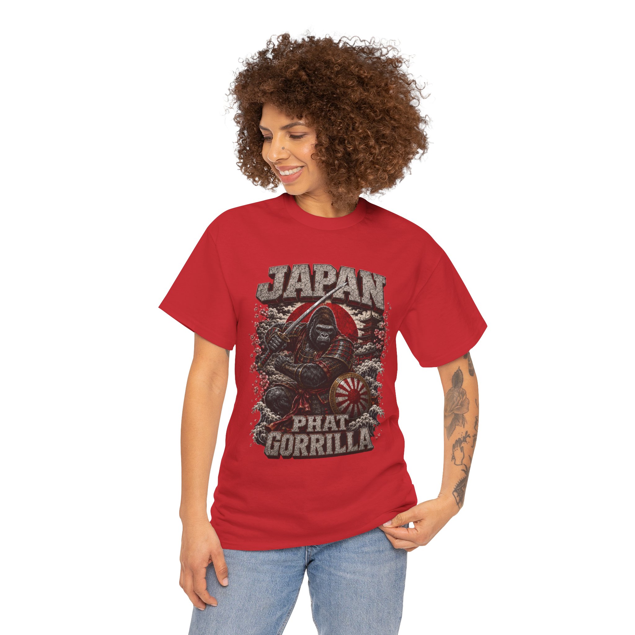 Japan Phat Gorilla Graphic Tee - Image 17