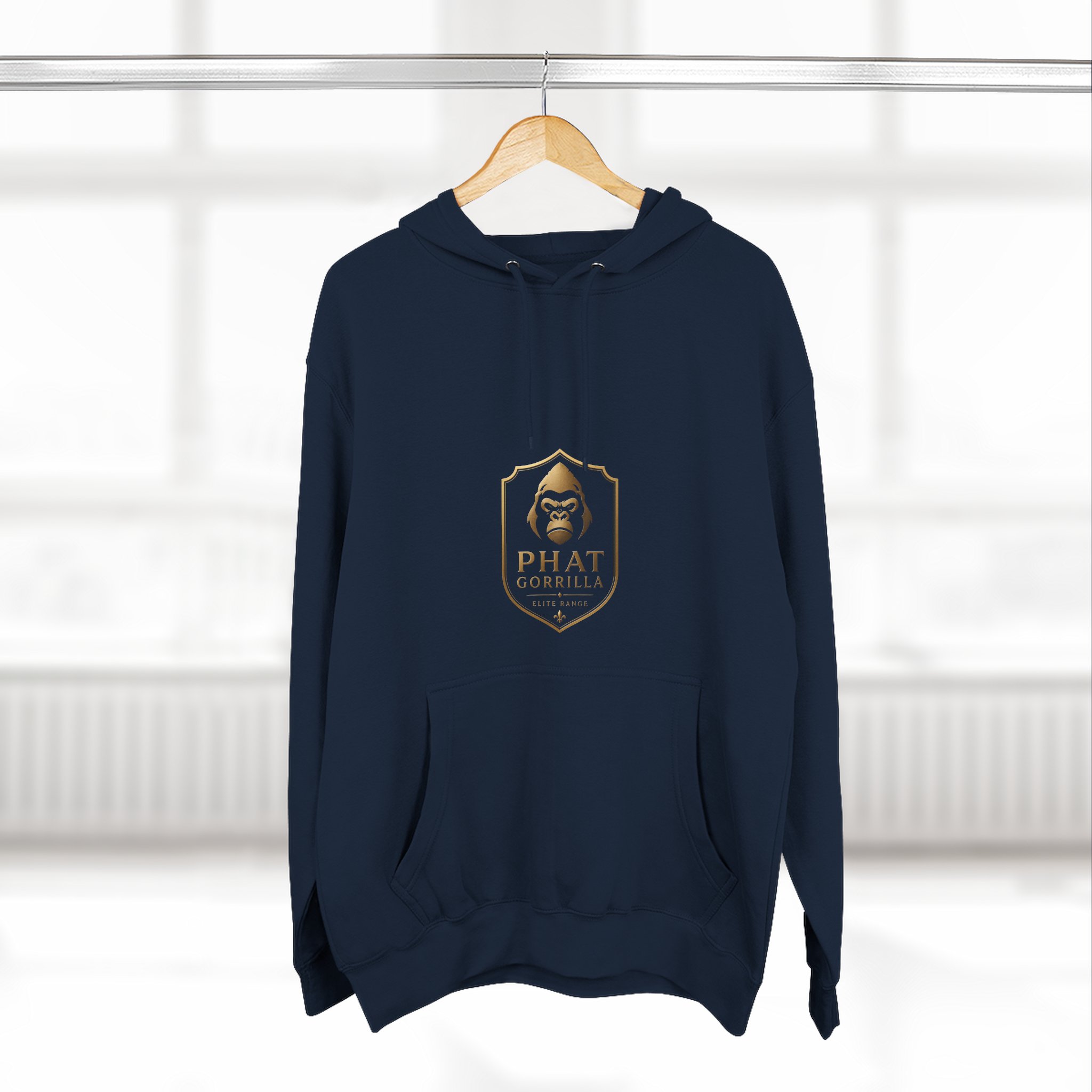 Phat Gorrilla Elite Black Shield Hoodie - Image 12