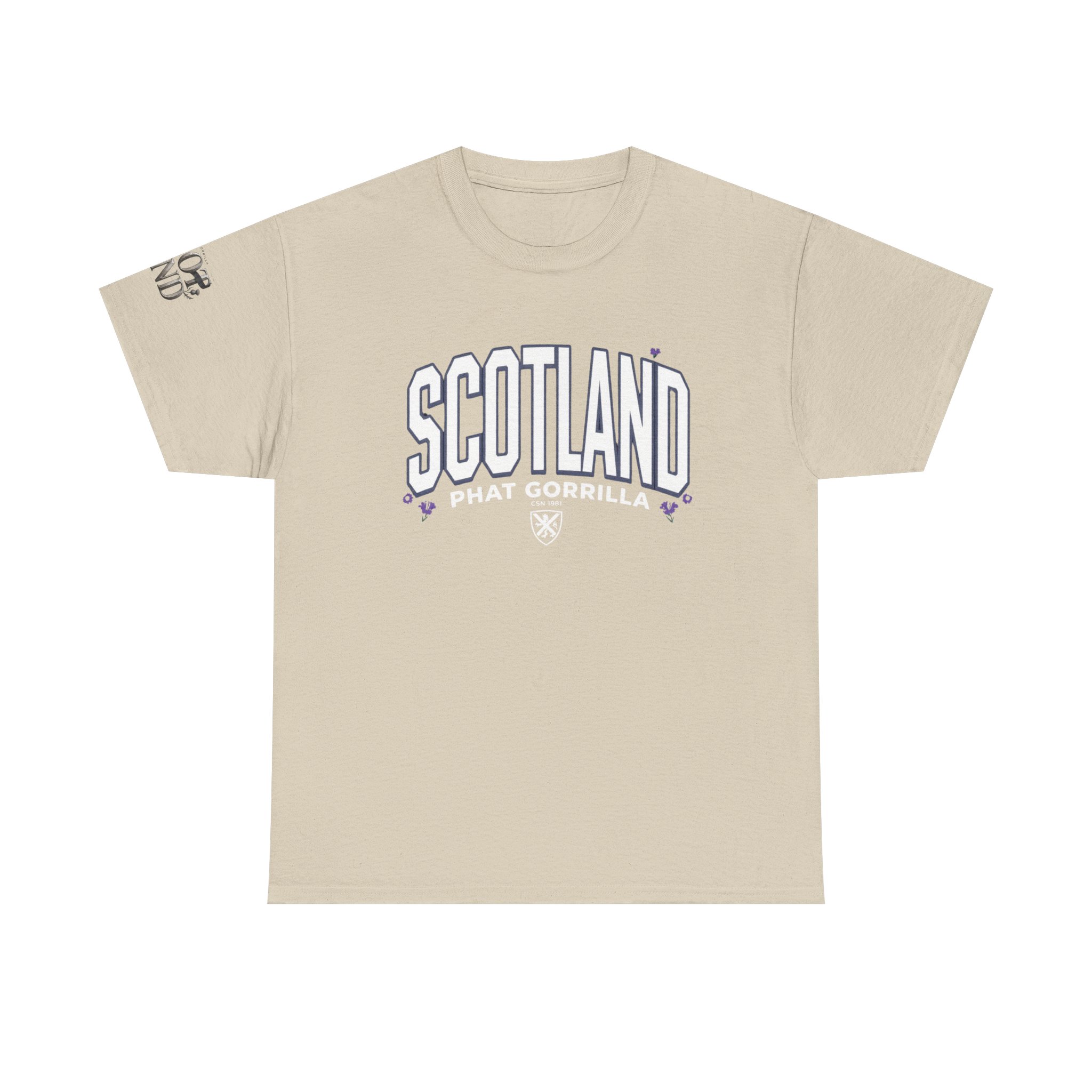 Scotland Phat Gorrilla World Cup Tee - Gildan 5000 - Image 5