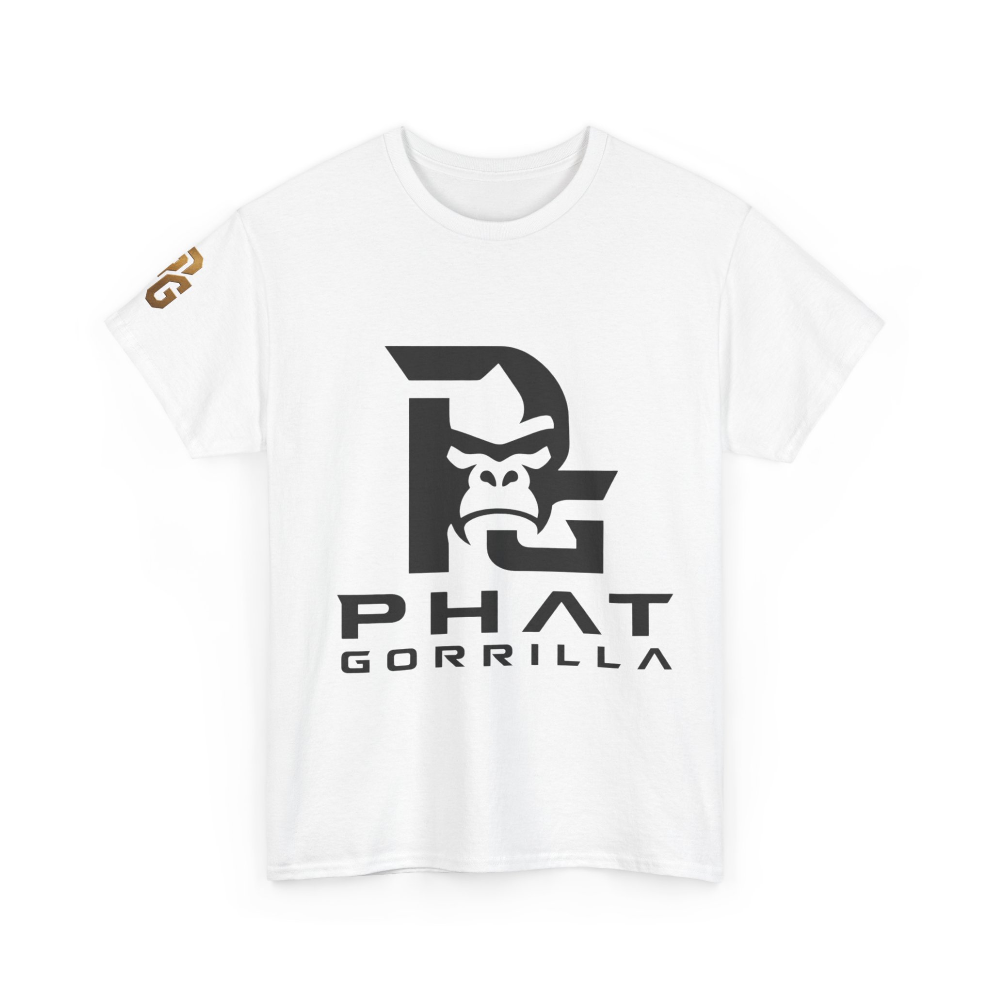 Phat Gorrilla Graphic Tee — Neon Gorilla Logo Streetwear T-Shirt - Image 3
