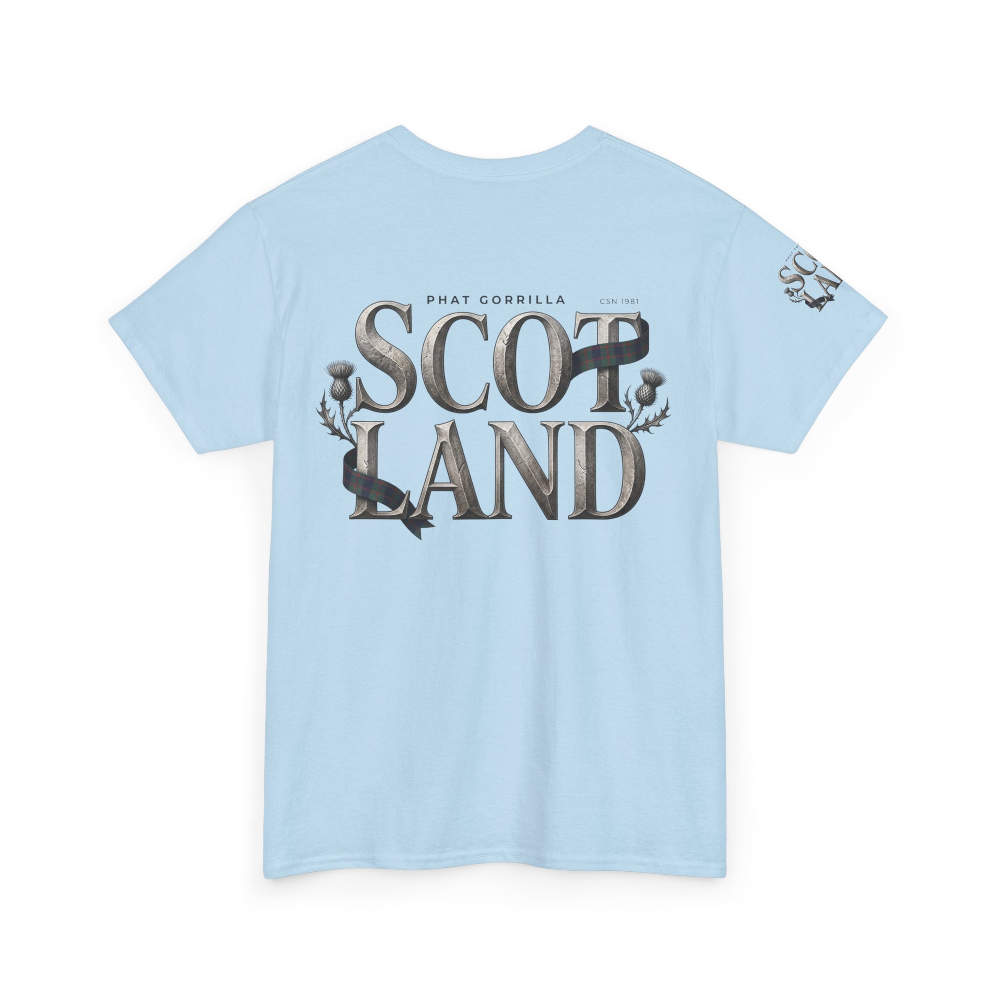 Scotland Phat Gorrilla World Cup Tee - Gildan 5000 - Image 20