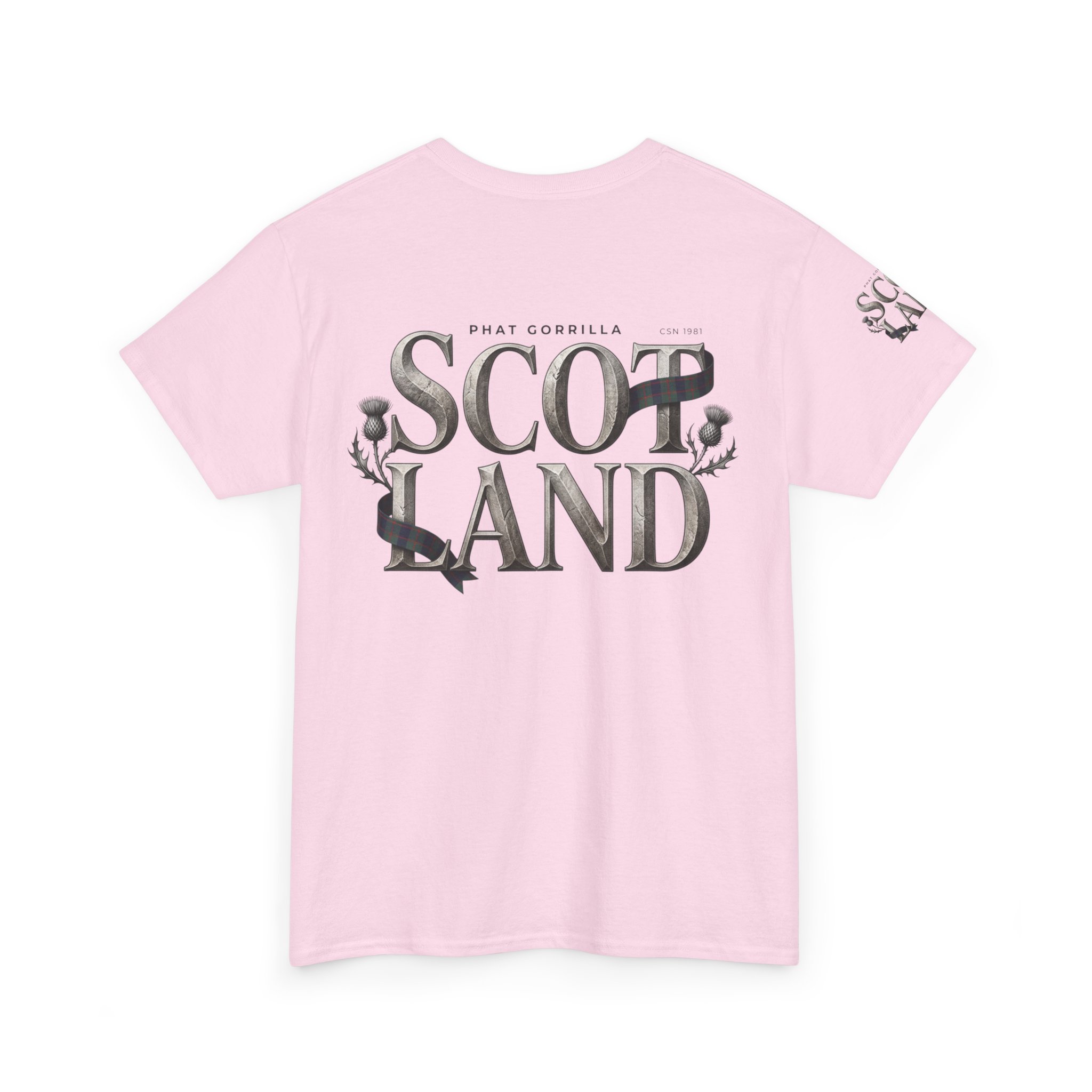 Scotland Phat Gorrilla World Cup Tee - Gildan 5000 - Image 24