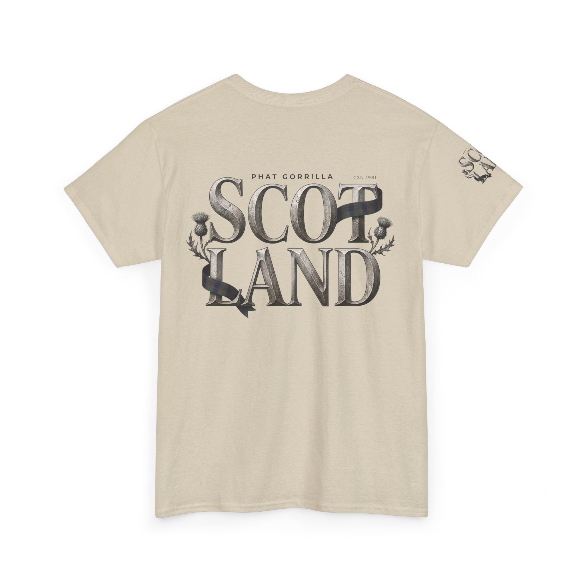 Scotland Phat Gorrilla World Cup Tee - Gildan 5000 - Image 8
