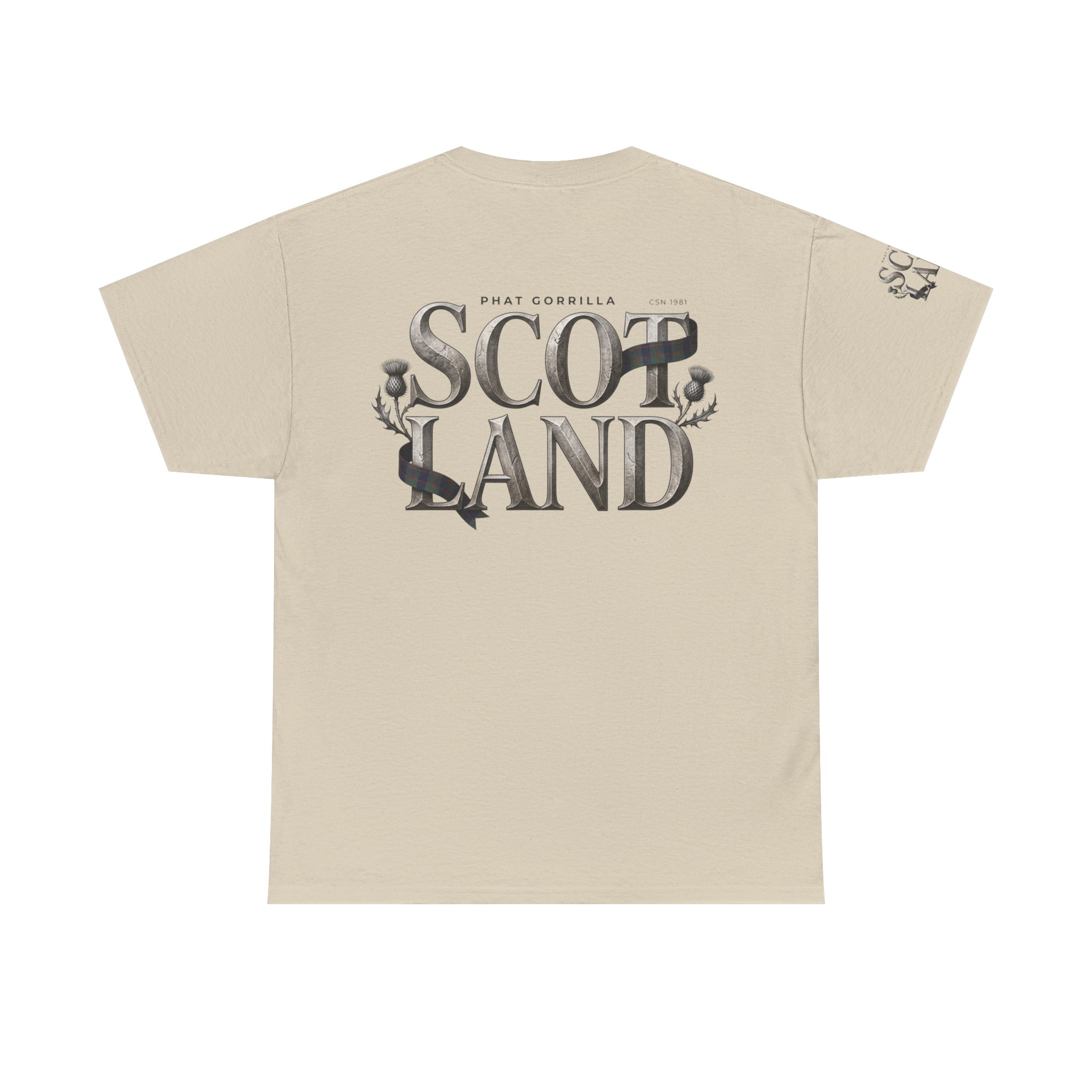 Scotland Phat Gorrilla World Cup Tee - Gildan 5000 - Image 6
